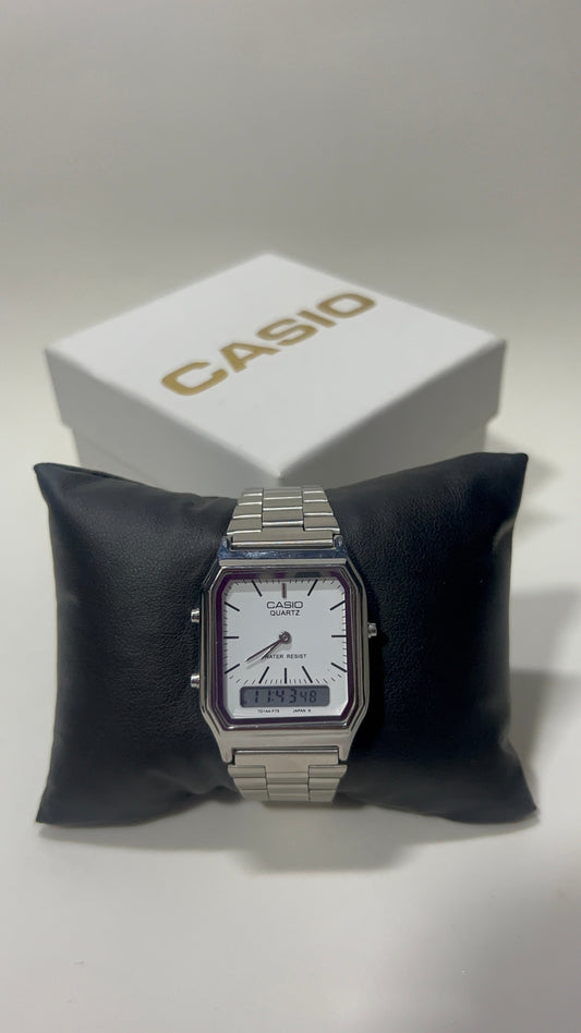 Casio Hybrid Analog-Digital Watch