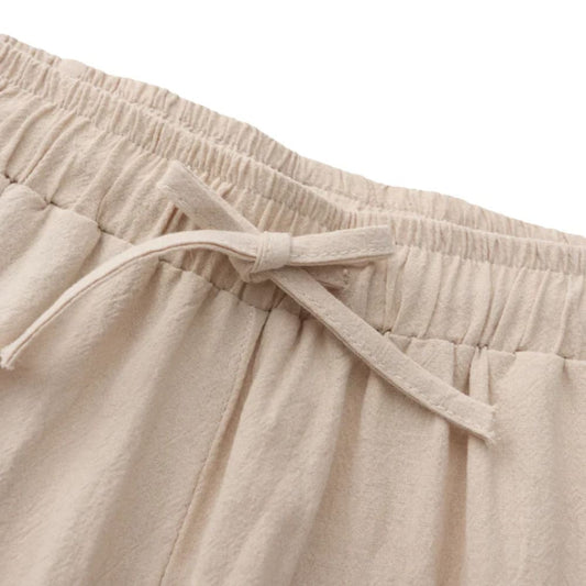 Old Money Linen Pants – Santorini